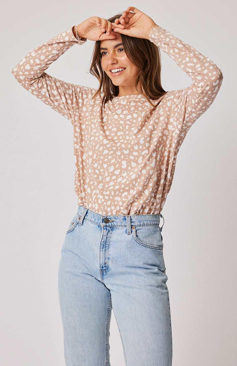 Lola Maple Leopard Top