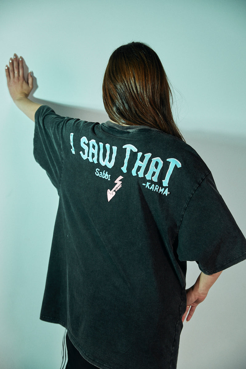 The Karma Queen Bling Tee, Black