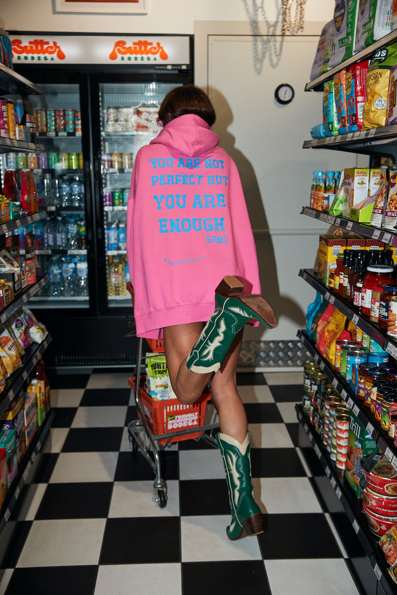 Self Love Club Hoodie, Pink FINAL SALE