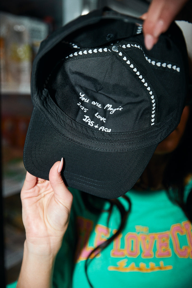Self Love Club Cap, Black FINAL SALE