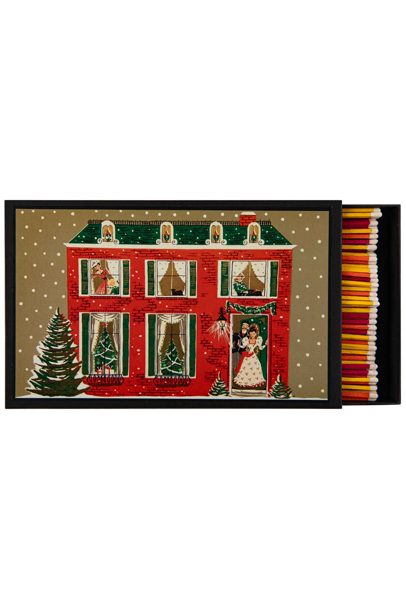 Giant Safety Matches, Christmas House