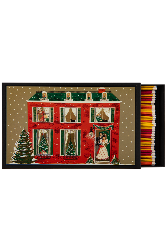 Giant Safety Matches, Christmas House