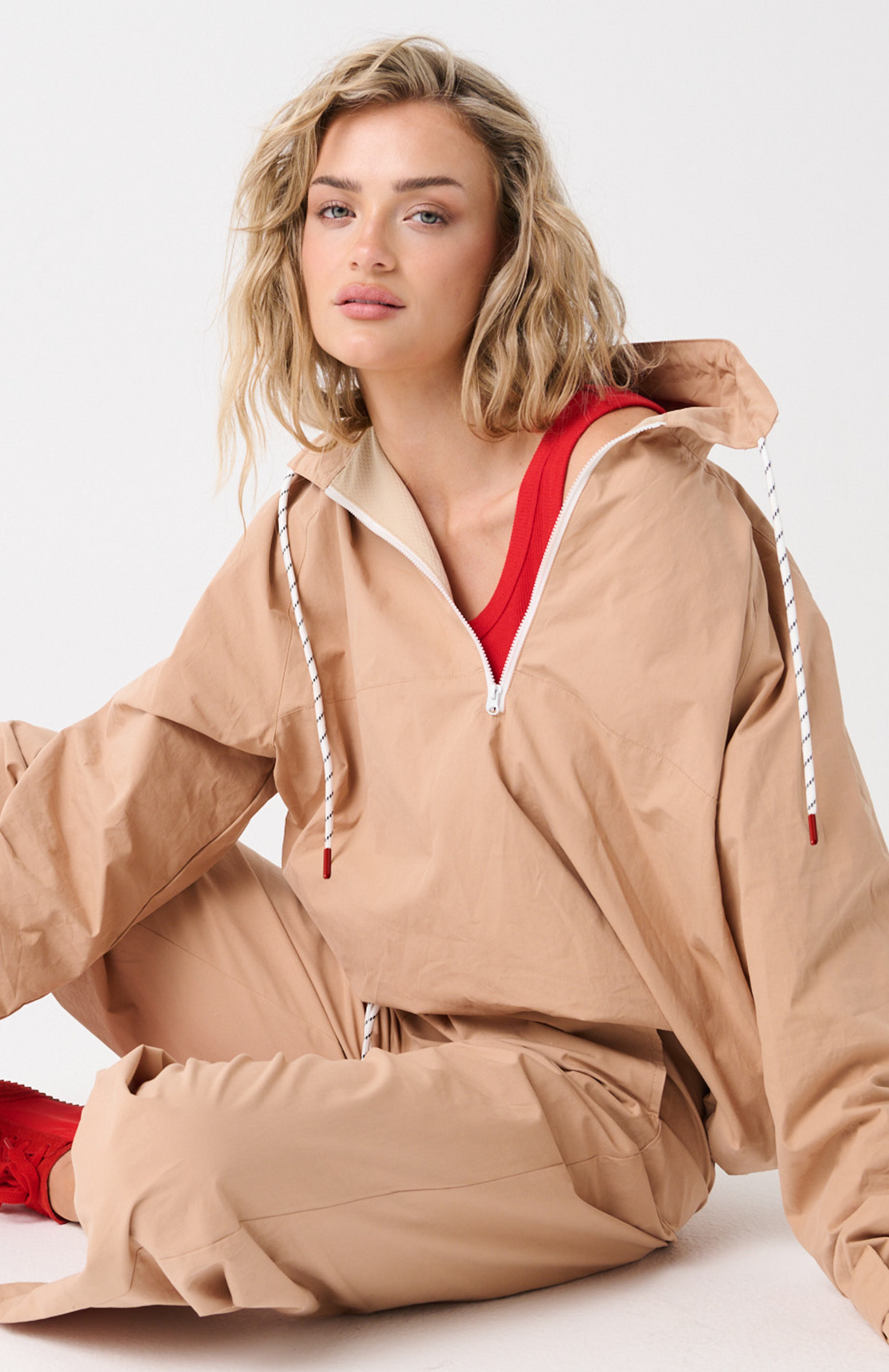 Xena Pullover, Tan