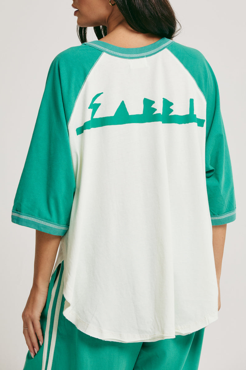 The Raglan Margie Tee, Green