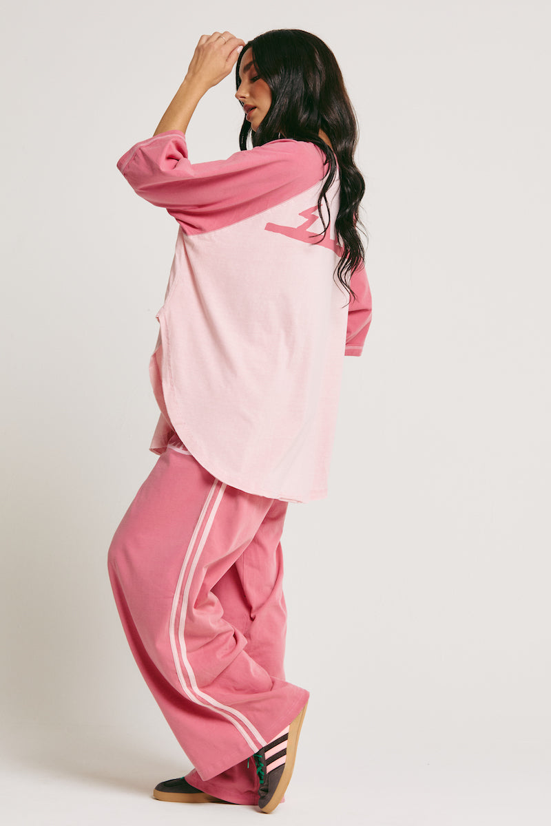 The Raglan Margie Tee, Pink