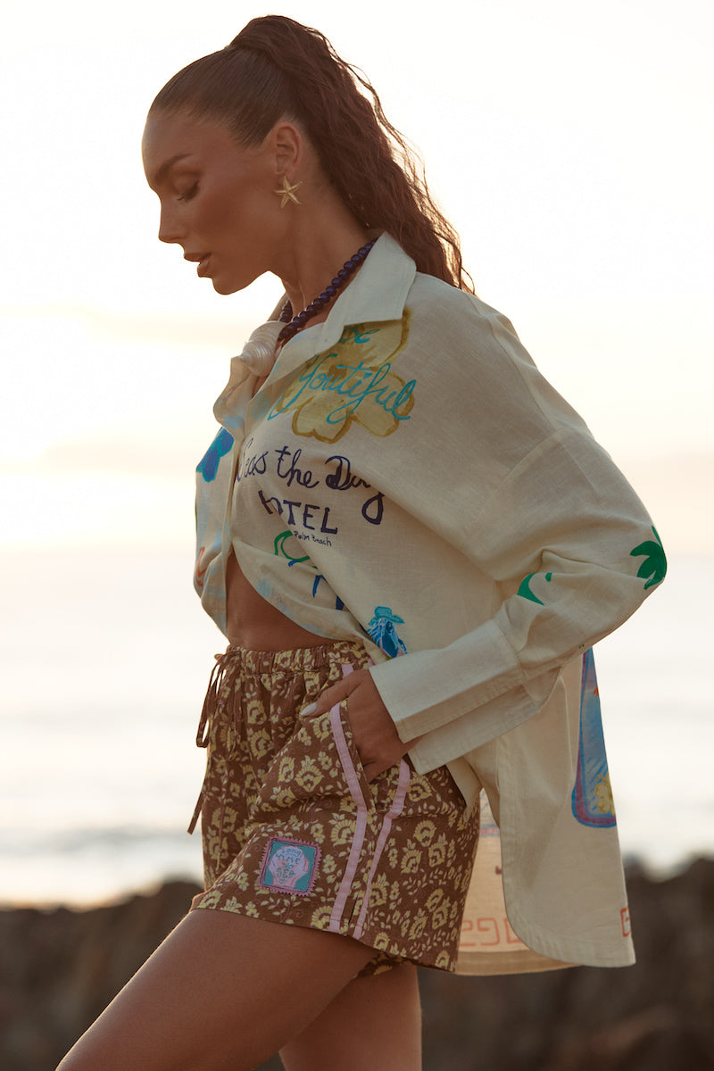 The Altos Seas the Day Shorts, Mocha