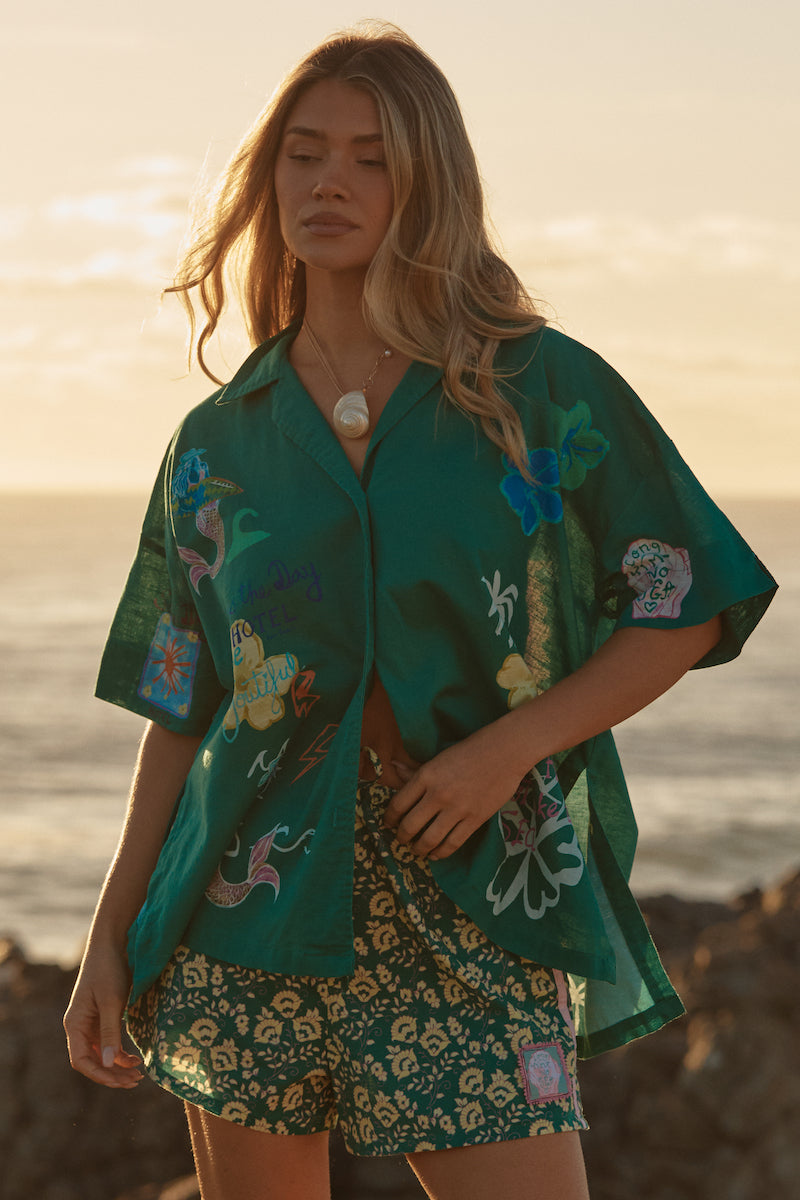 The Altos Seas the Day Shorts, Green