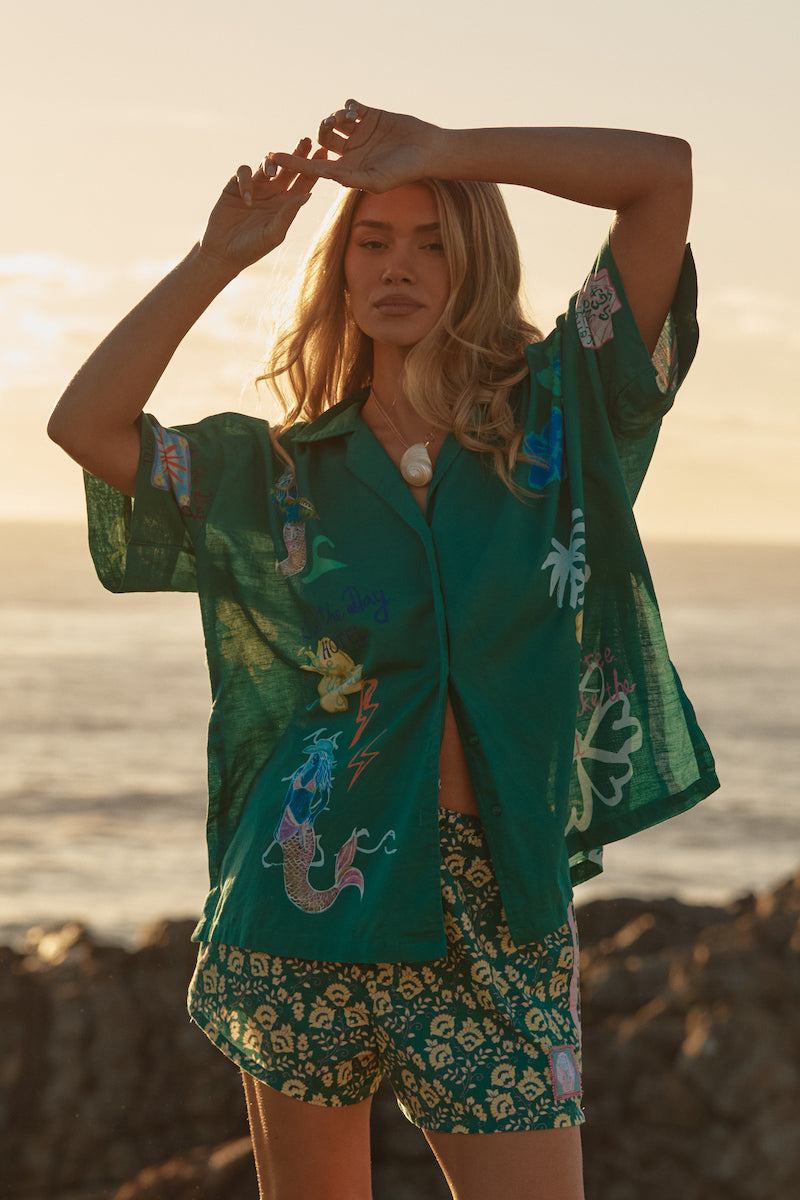 The Altos Seas the Day Shorts, Green