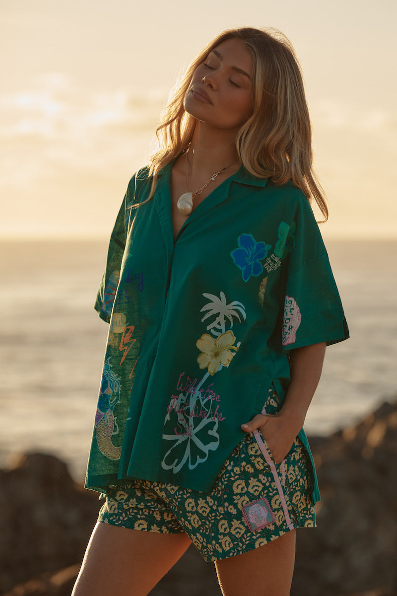 The Altos Seas the Day Shorts, Green