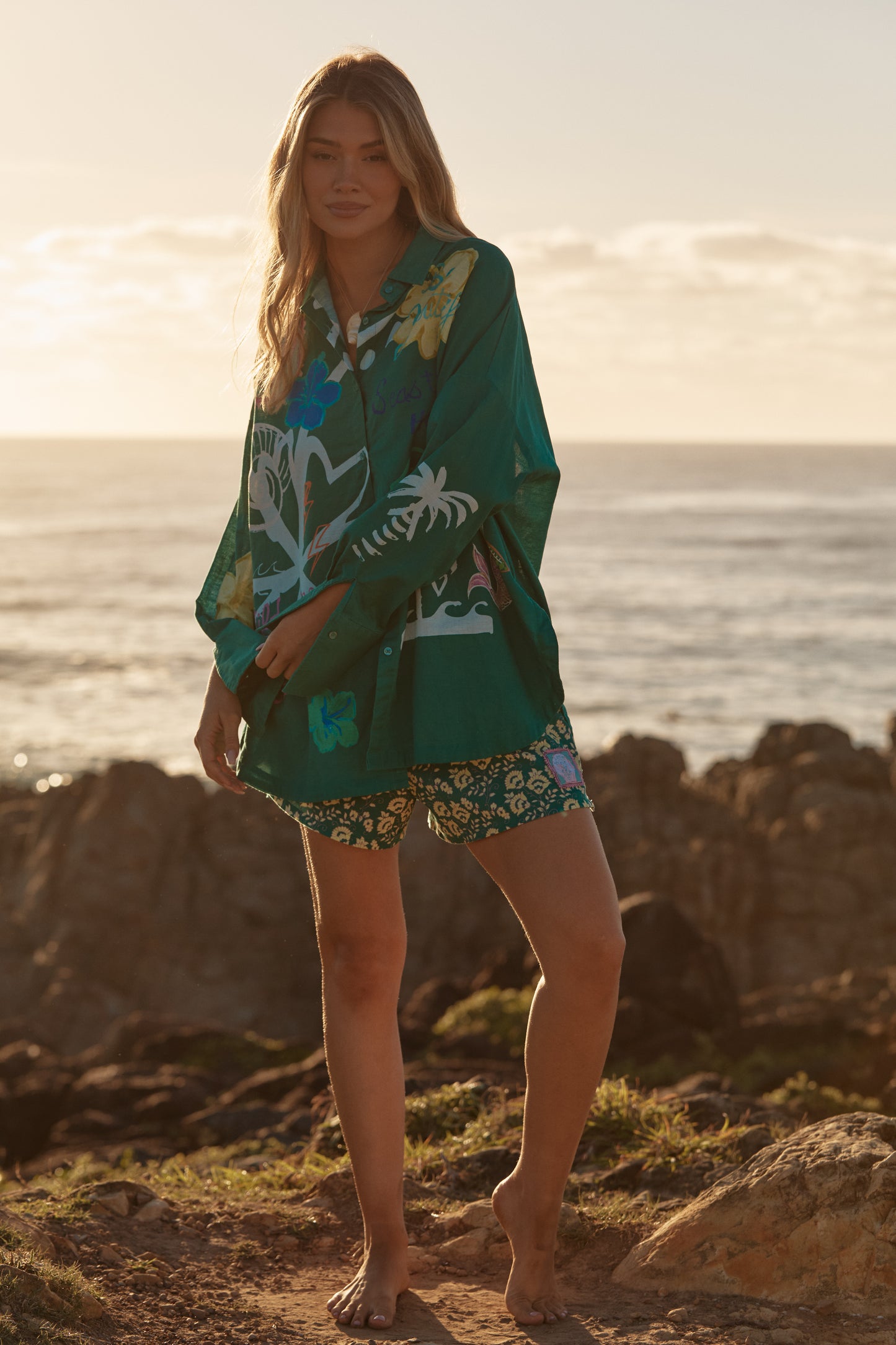 The Don Julio Seas the Day Shirt, Green