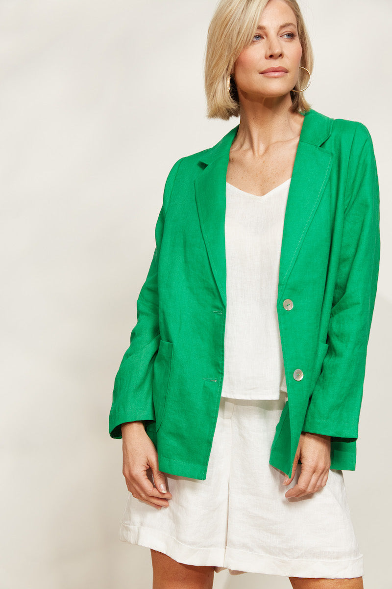 Halcyon Blazer, Emerald