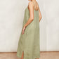 Sojourn Tank Maxi Dress, Aloe