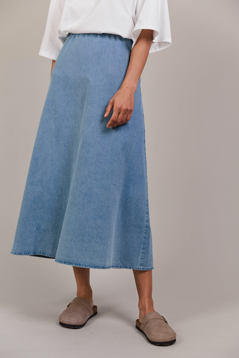 Pepi Denim Midi Skirt