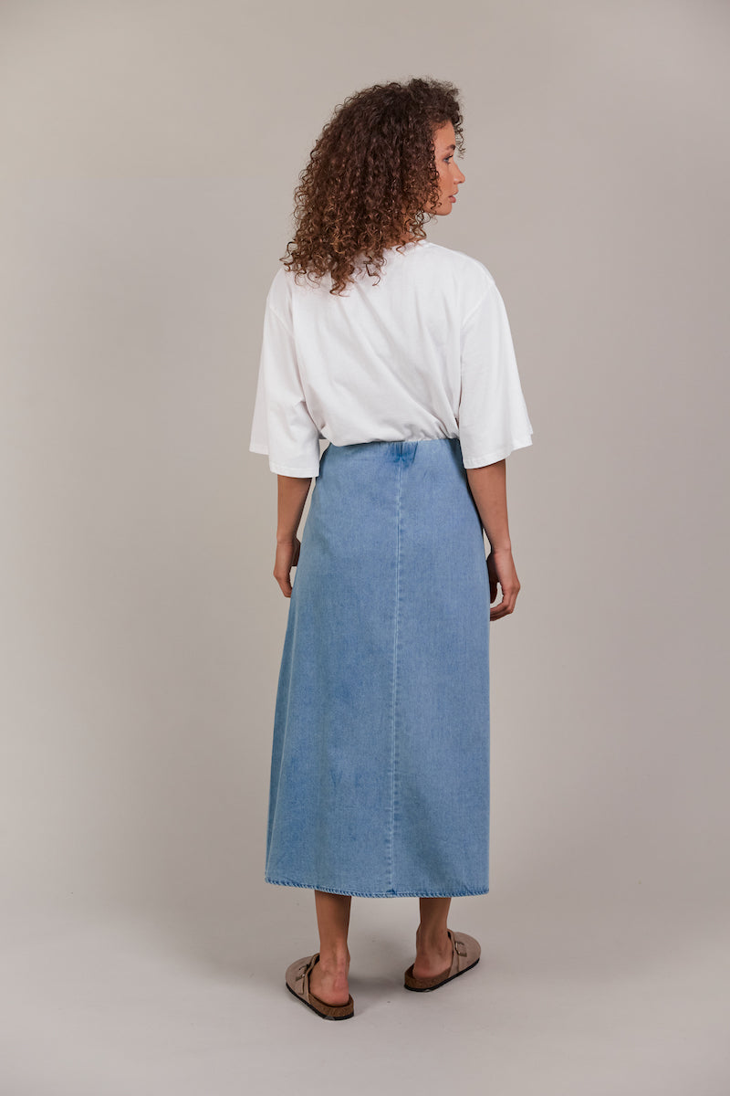 Pepi Denim Midi Skirt