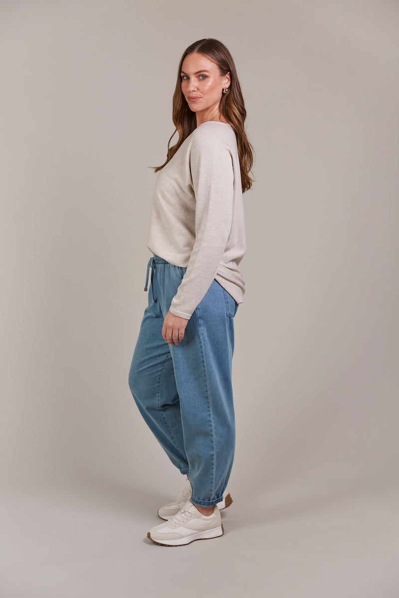 Pepi Relaxed Denim Pant