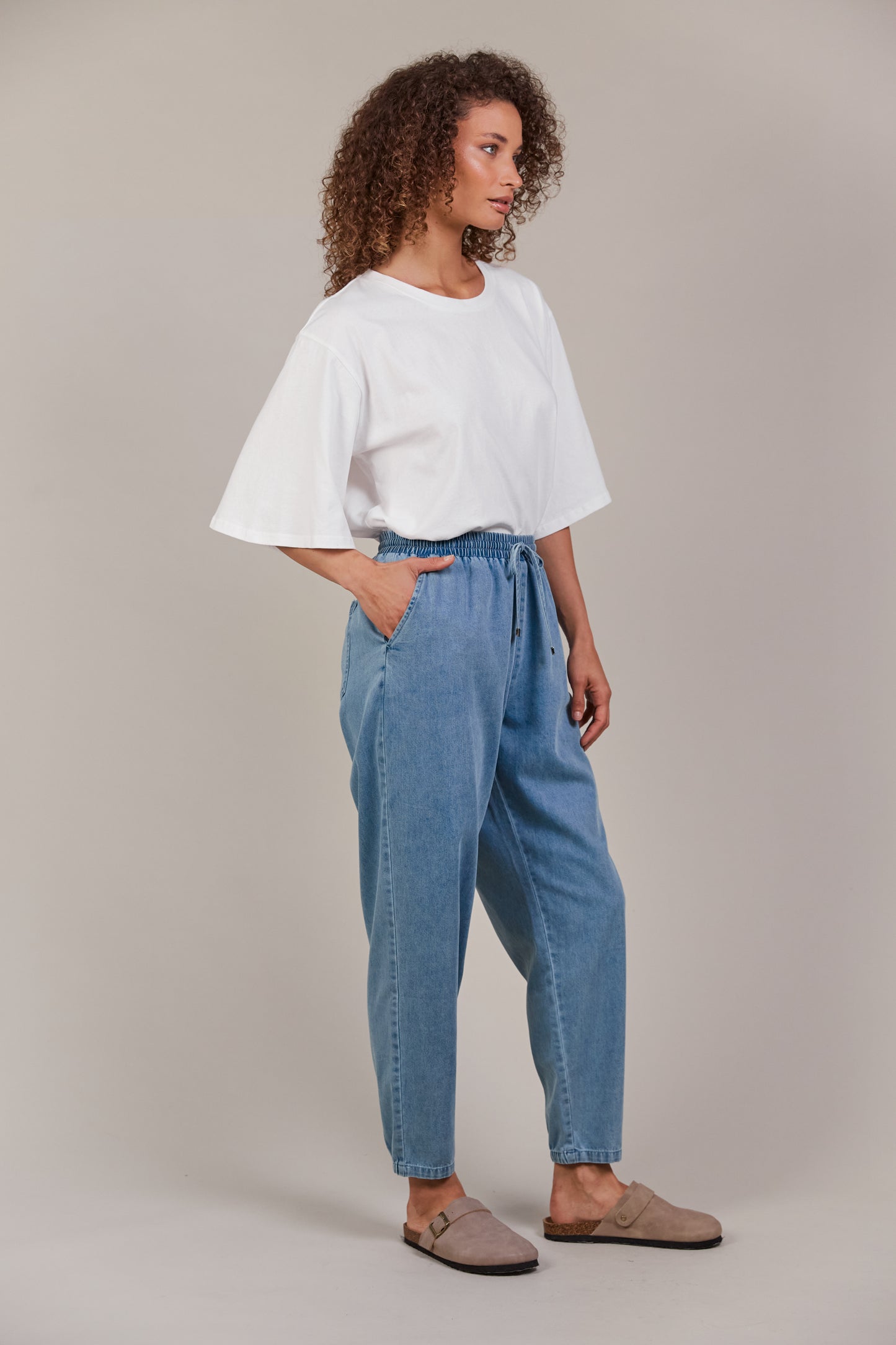 Pepi Relaxed Denim Pant