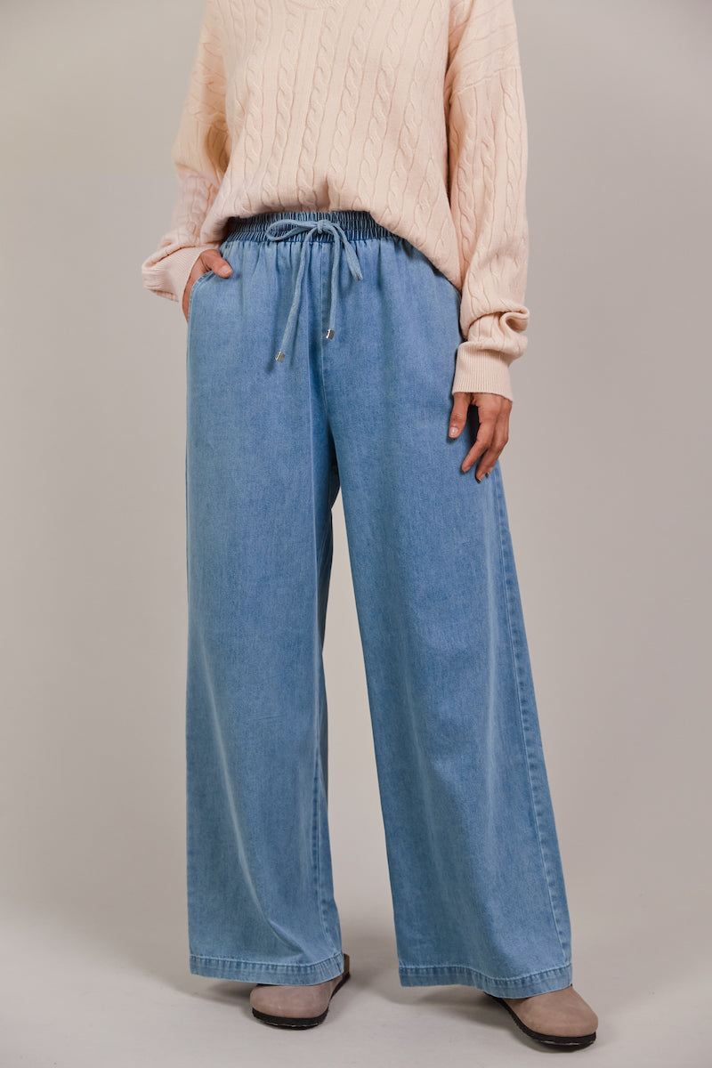 Pepi Wide Denim Pant