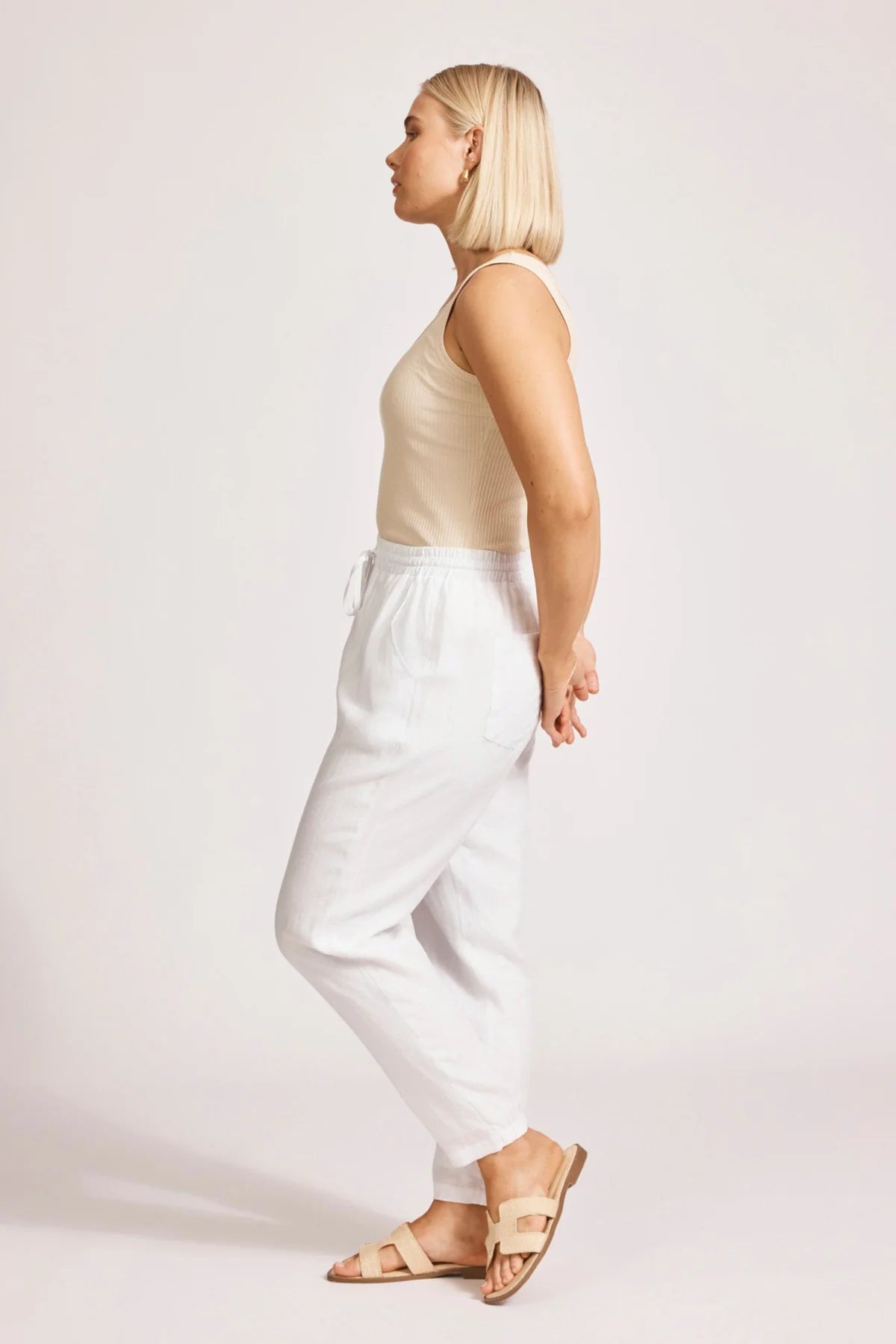Miramar Pant, White