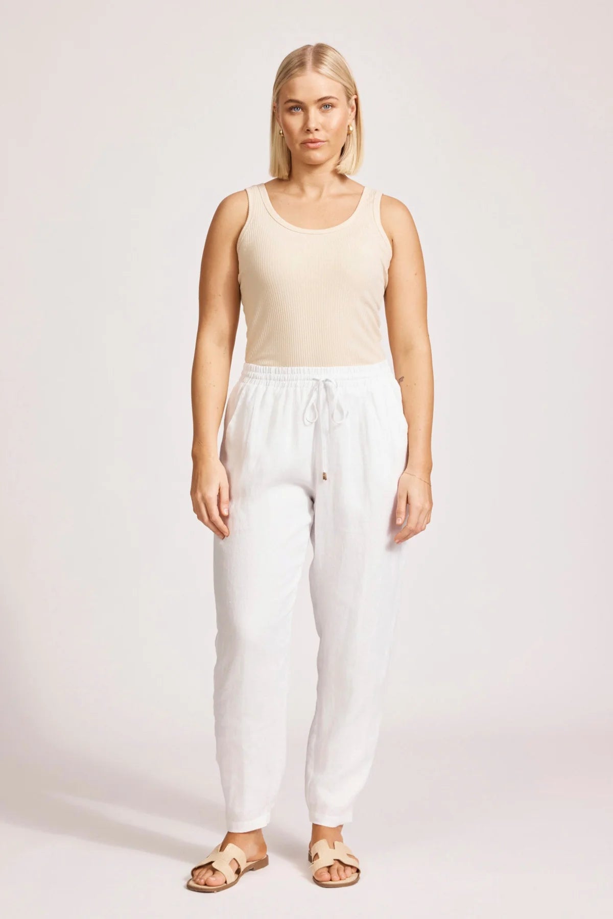 Miramar Pant, White