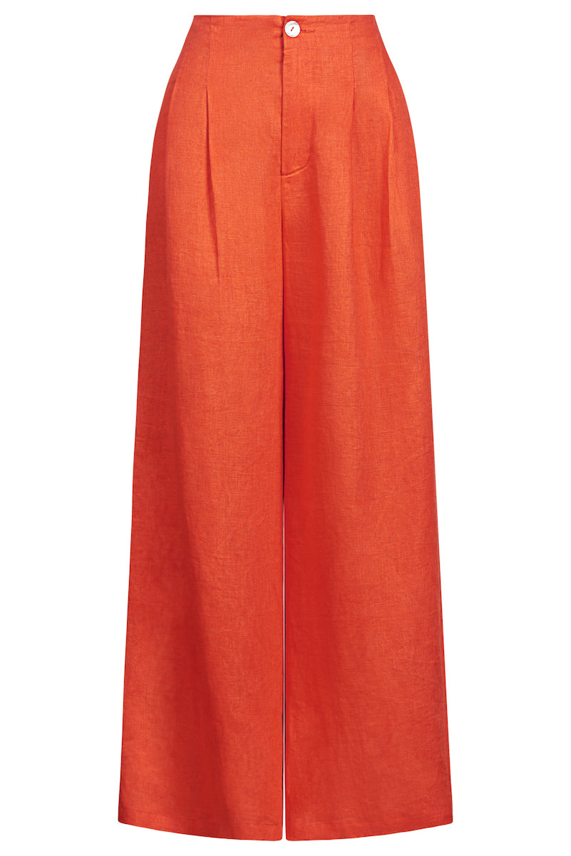 Miramar Palazzo Pant, Coral