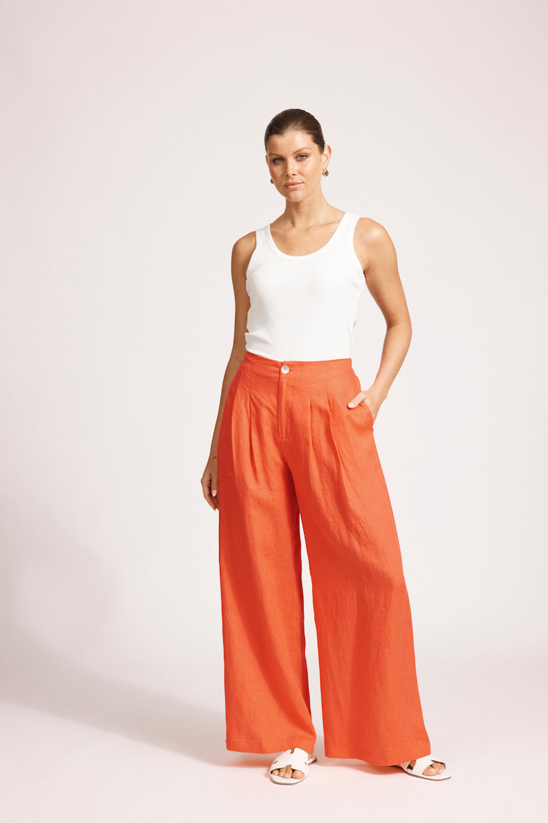 Miramar Palazzo Pant, Coral