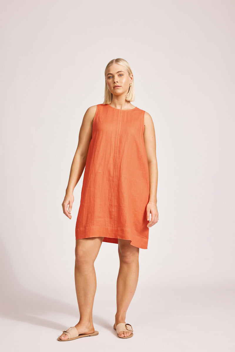 Miramar Tank Dress, Coral