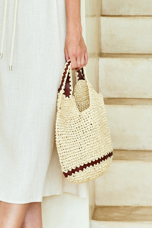 Alesia Tote Bag, Clay