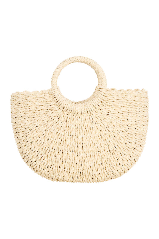 Alesia Bask Bag, Clay