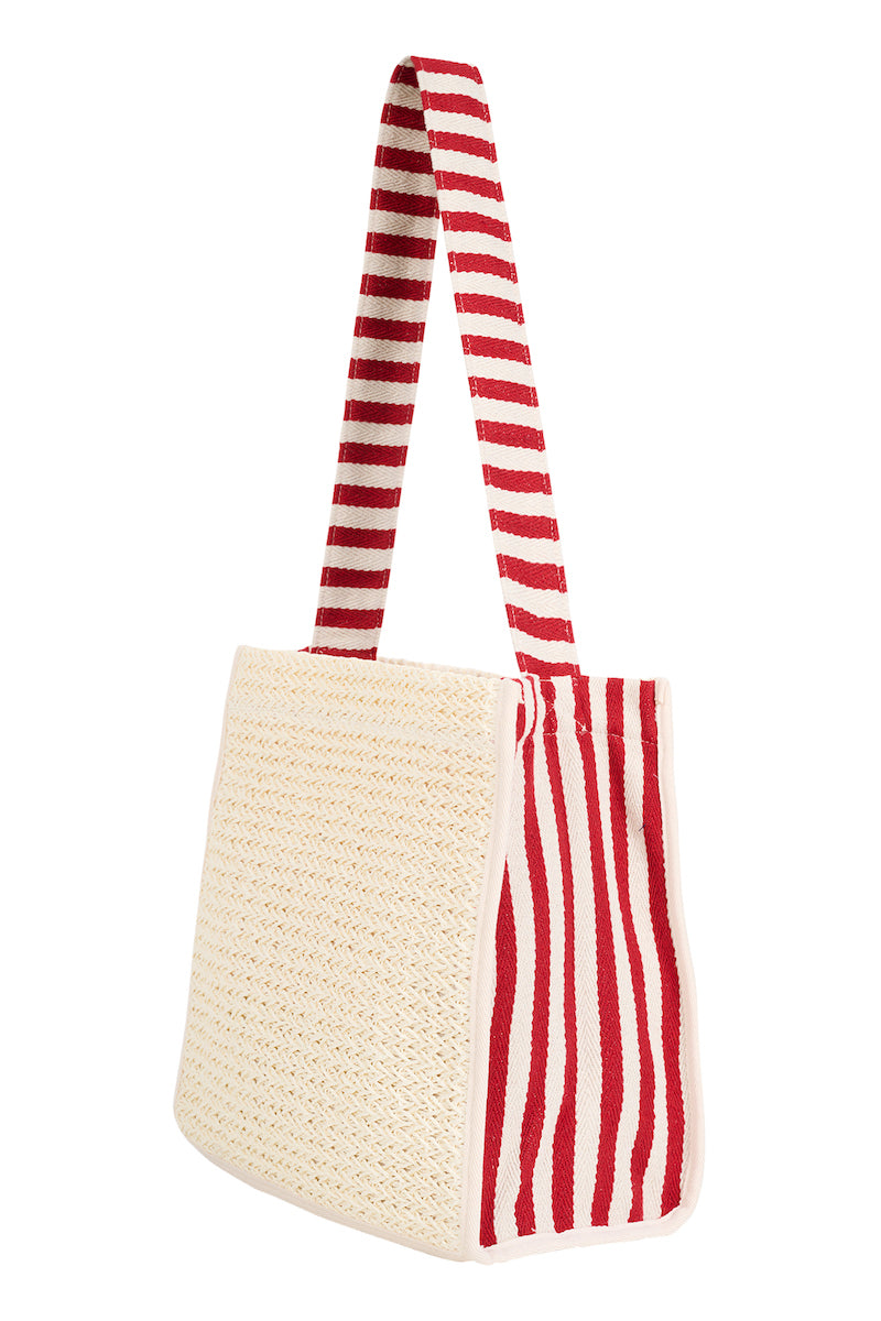 Artemis Shopper Bag, Red