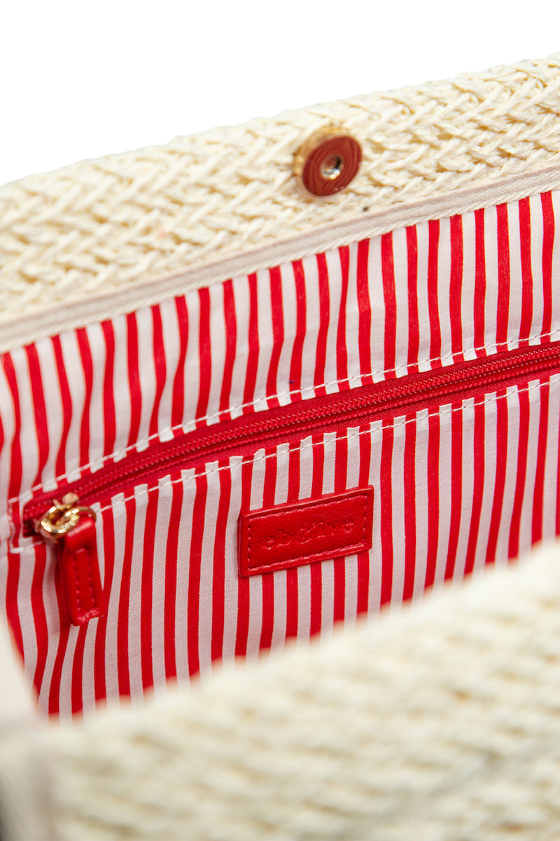 Artemis Shopper Bag, Red