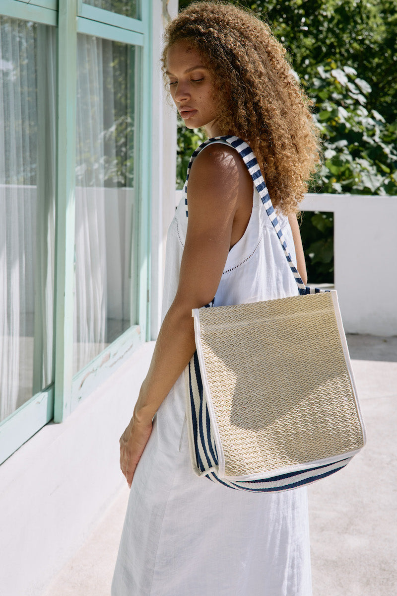 Artemis Shopper Bag, Indigo