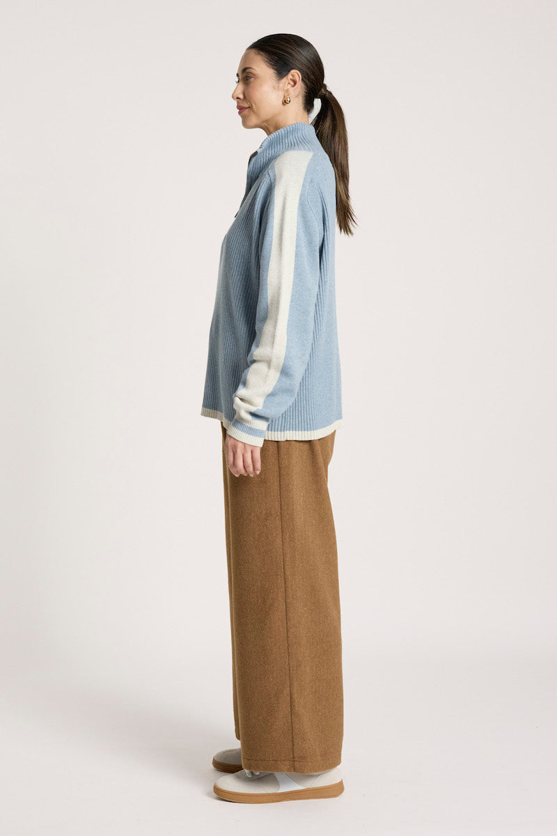 Liora Zip Jumper, Lake