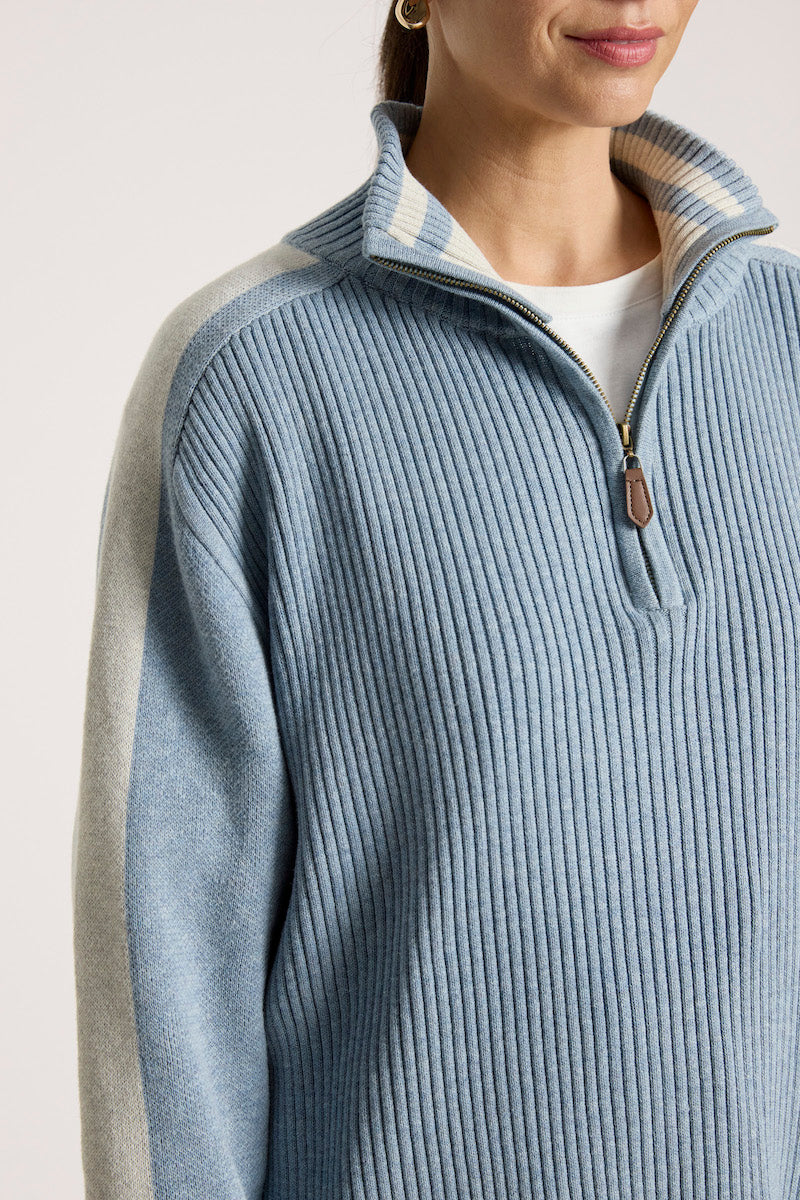 Liora Zip Jumper, Lake