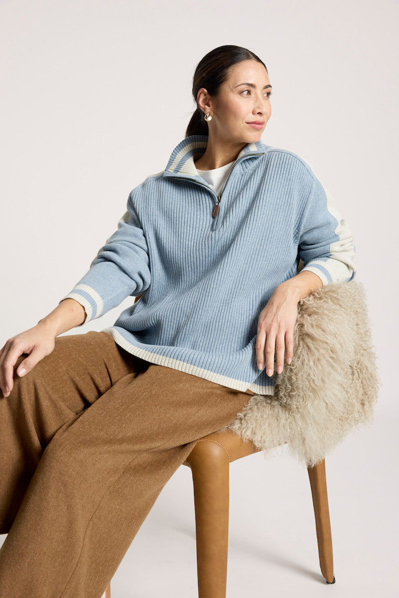 Liora Zip Jumper, Lake