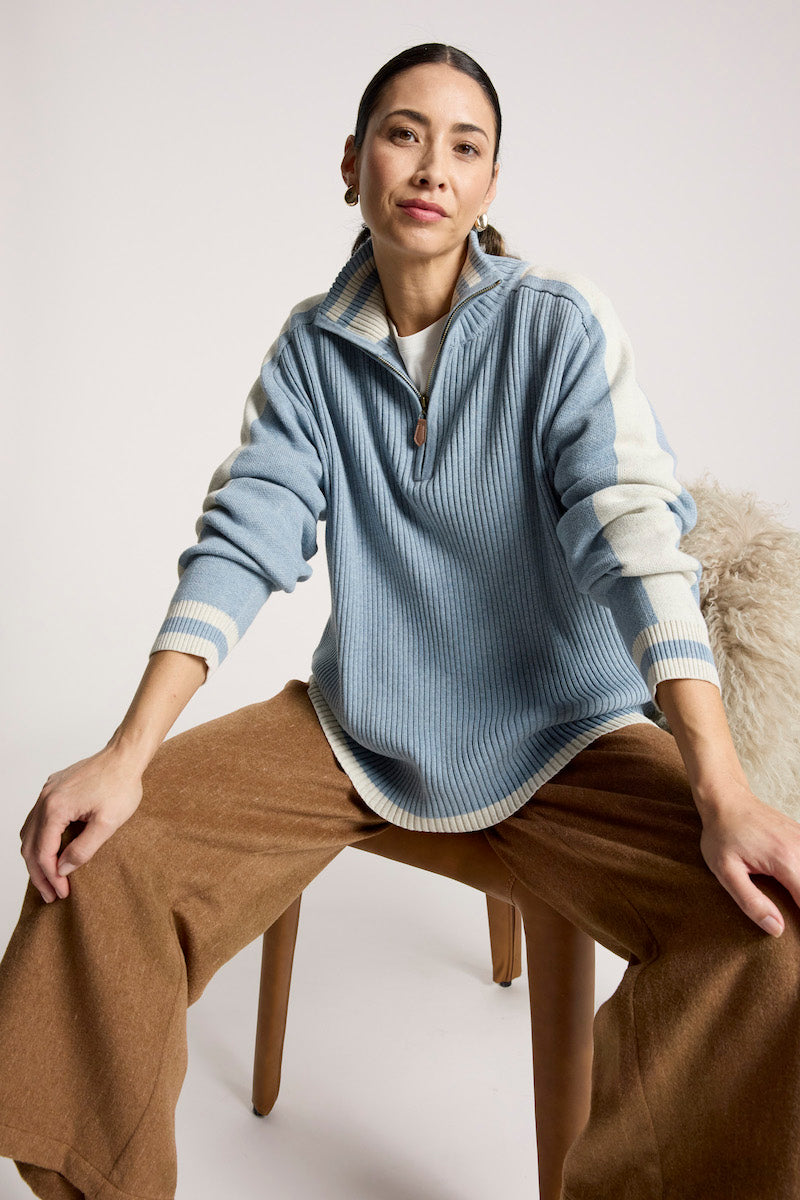 Liora Zip Jumper, Lake
