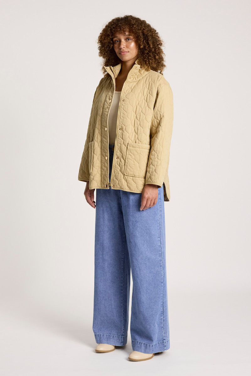 Sansi Quilted Jacket, Dune