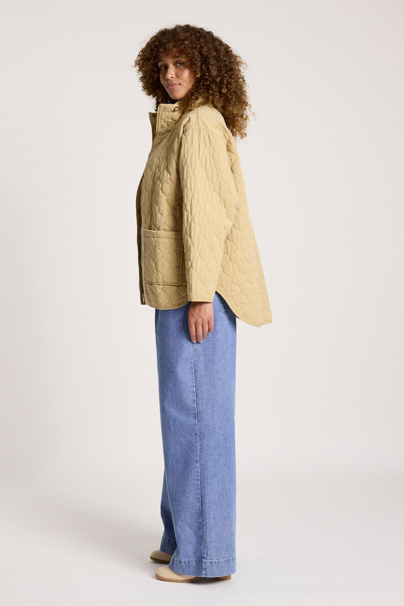 Sansi Quilted Jacket, Dune