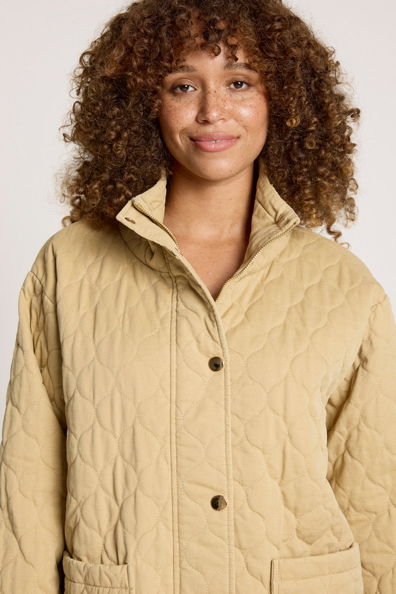 Sansi Quilted Jacket, Dune