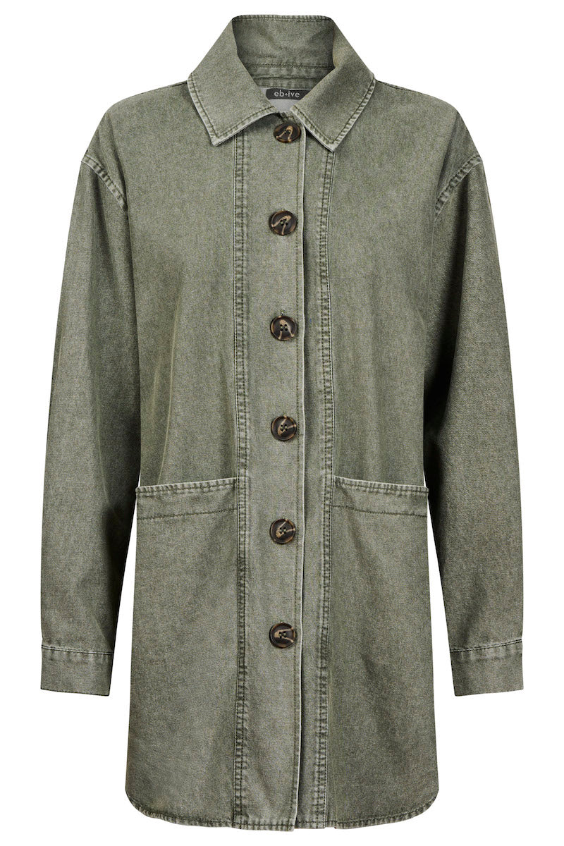 Bodhi Denim Jacket, Olive