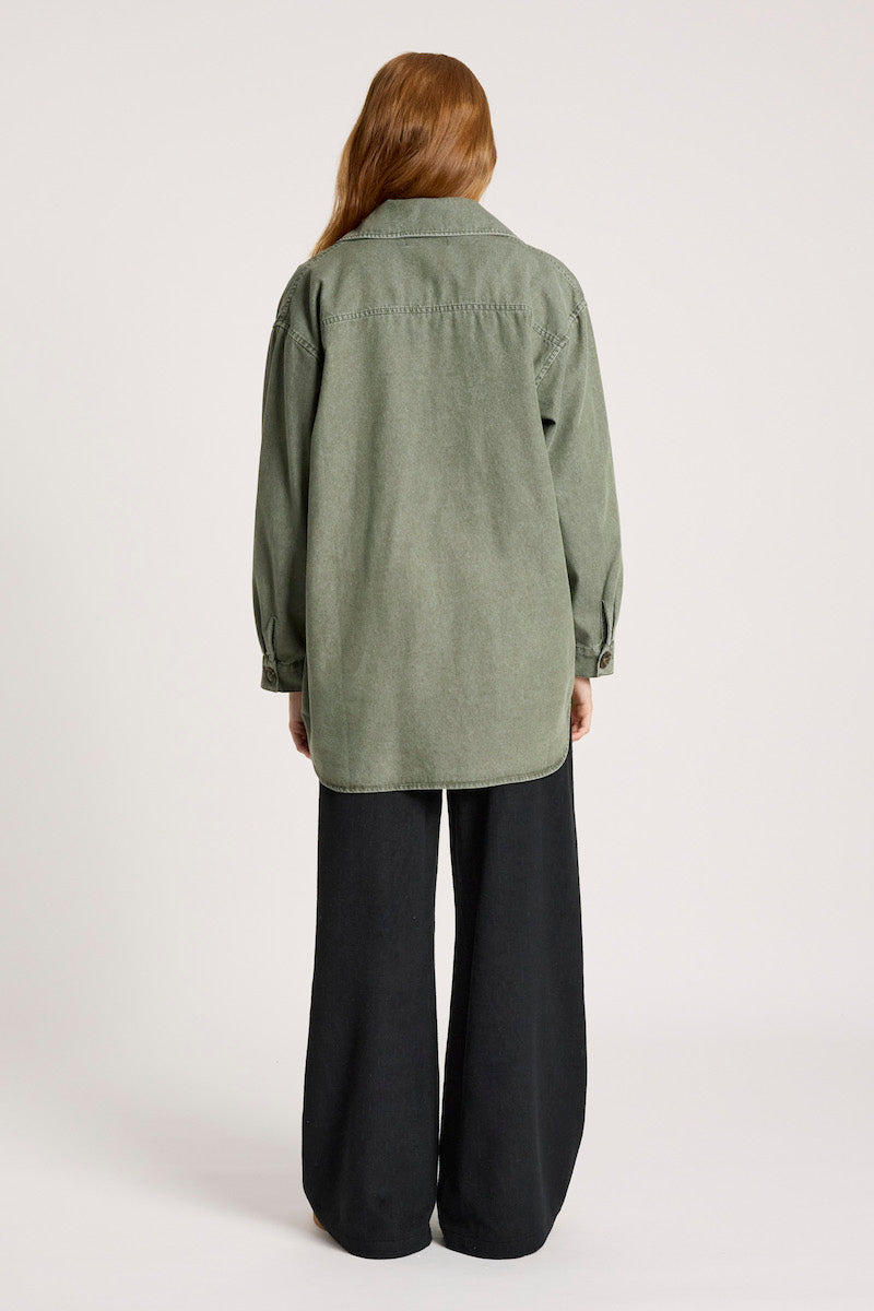 Bodhi Denim Jacket, Olive