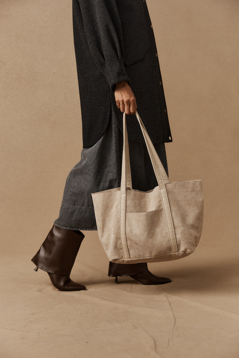 Sable Tote, Stone