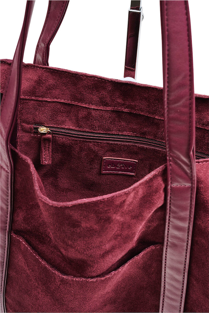 Sable Tote, Mahogany