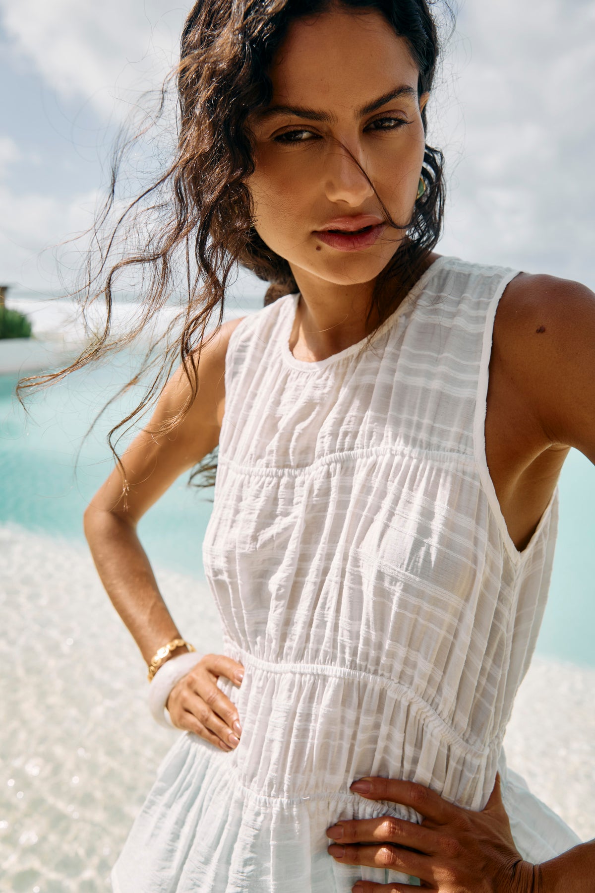 Sovana Tank, White
