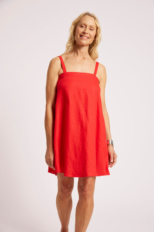 Cove Tank Dress, Aperol