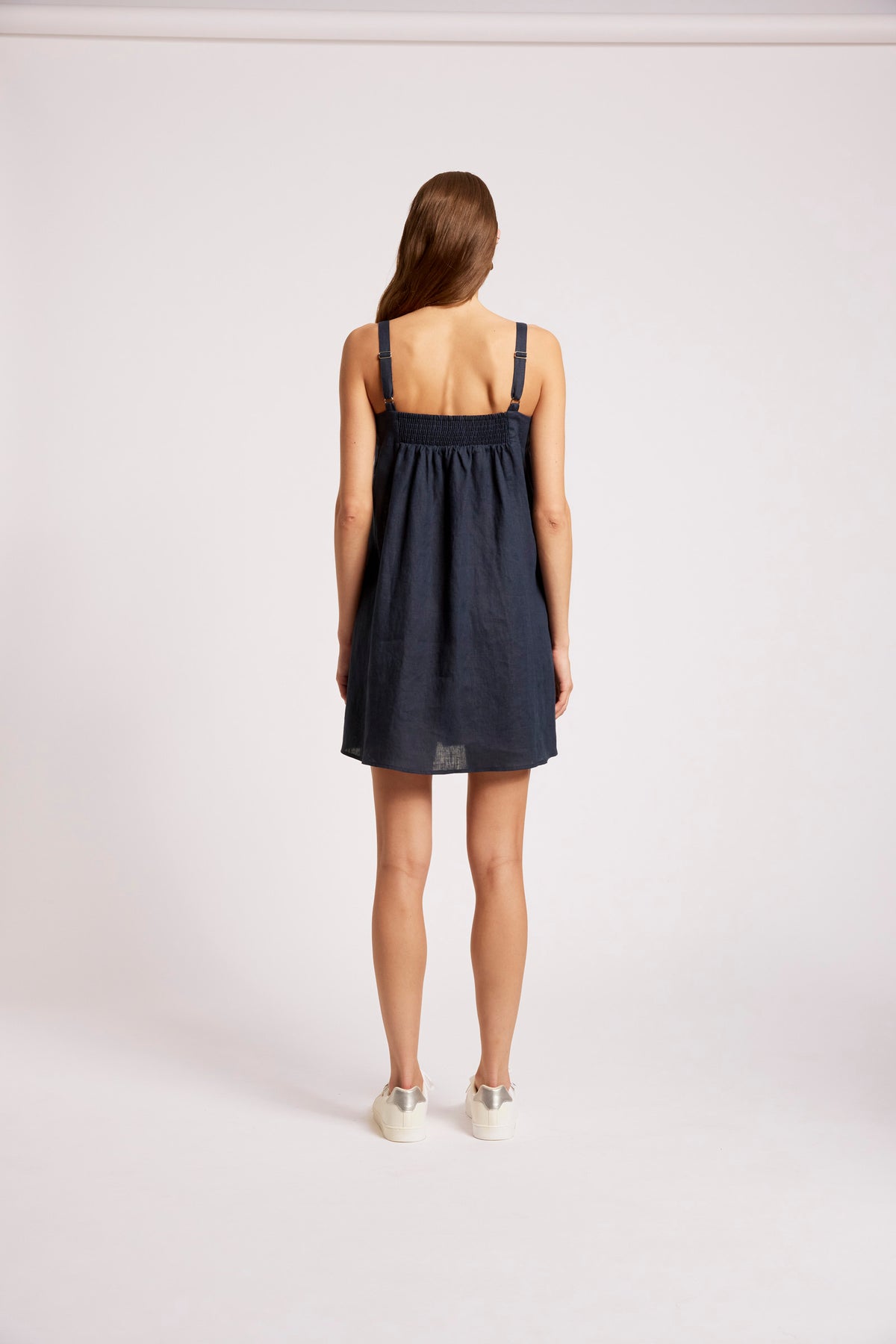 Cove Tank Dress, Indigo