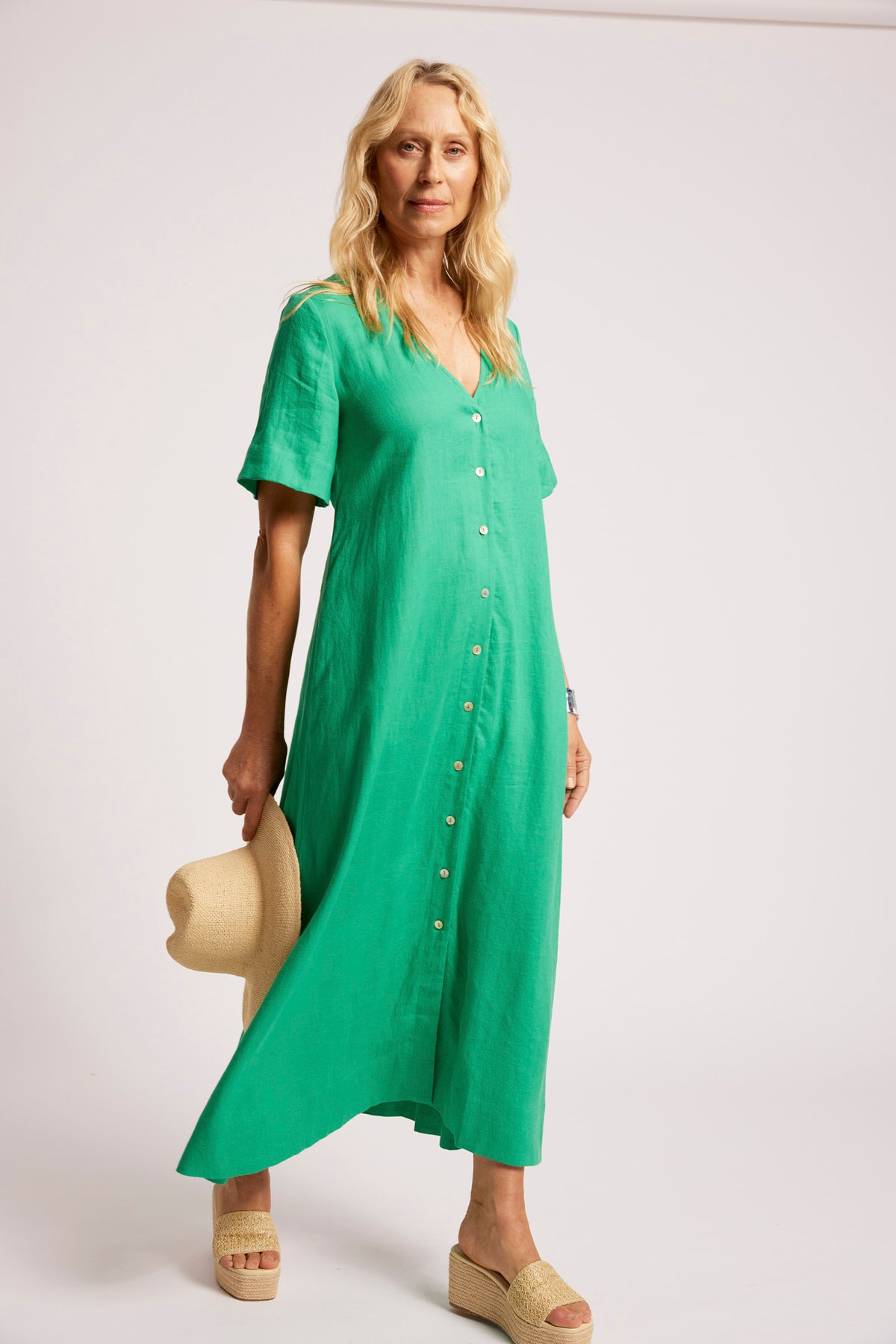 Cove Maxi Dress, Jade