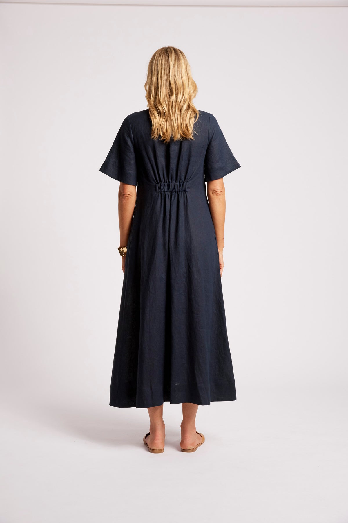 Cove Maxi Dress, Indigo