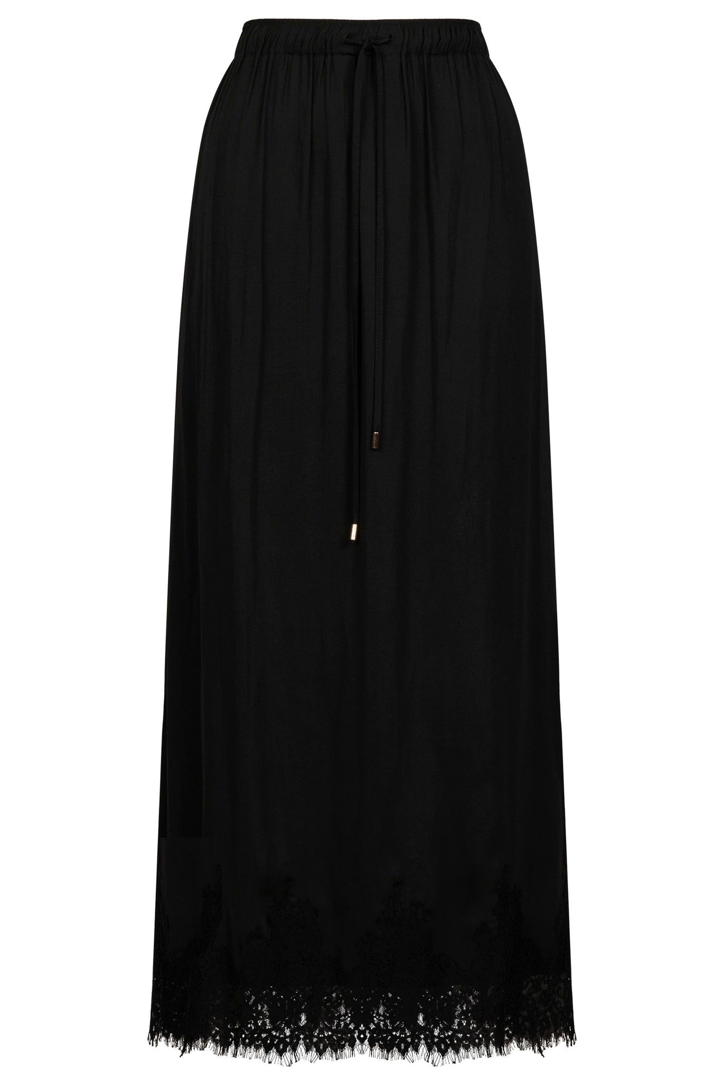 Drift Lace Skirt, Black