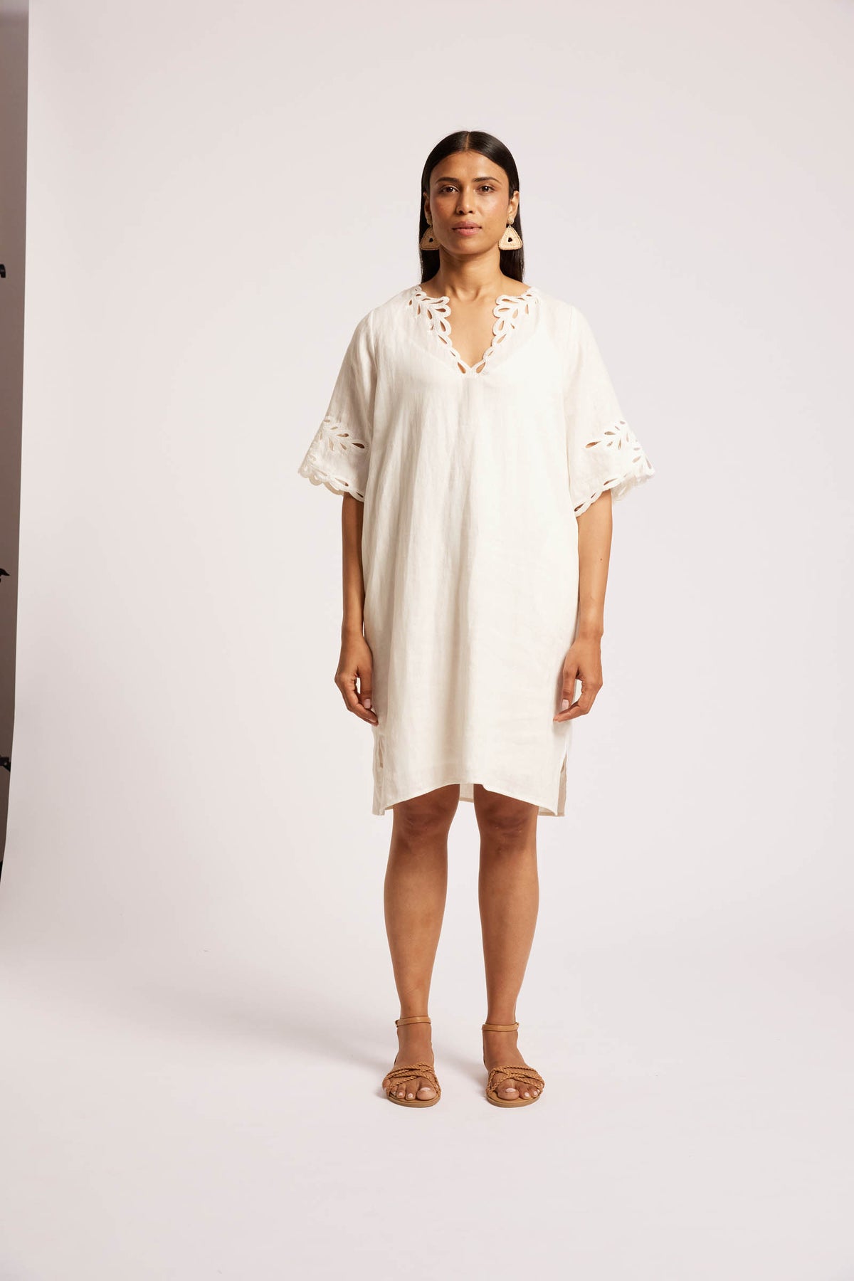 Maris Dress, White