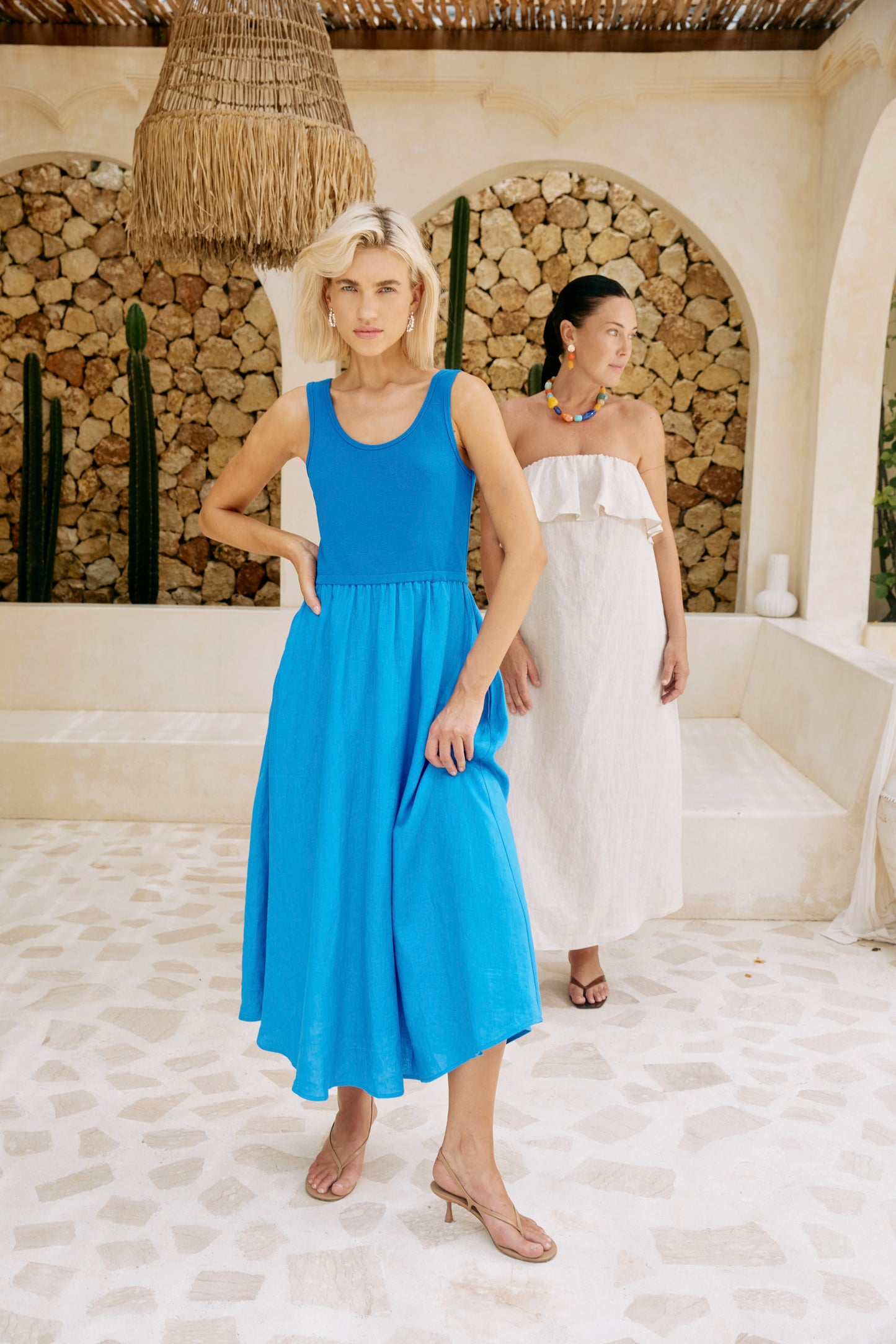 Maris Tank Maxi Dress, Marine